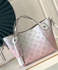 Replica Louis Vuitton Hina PM Bag Gradient Pink Mahina Leather M57858 BLV246 2