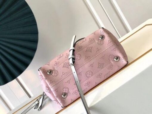 Replica Louis Vuitton Hina PM Bag Gradient Pink Mahina Leather M57858 BLV246 4