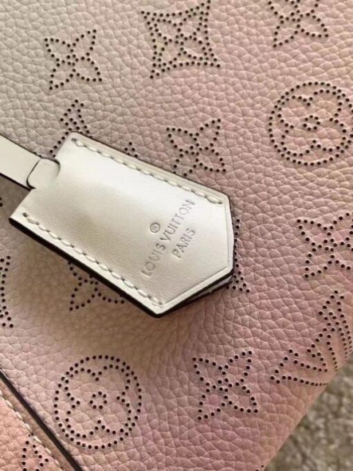 Replica Louis Vuitton Hina PM Bag Gradient Pink Mahina Leather M57858 BLV246 6
