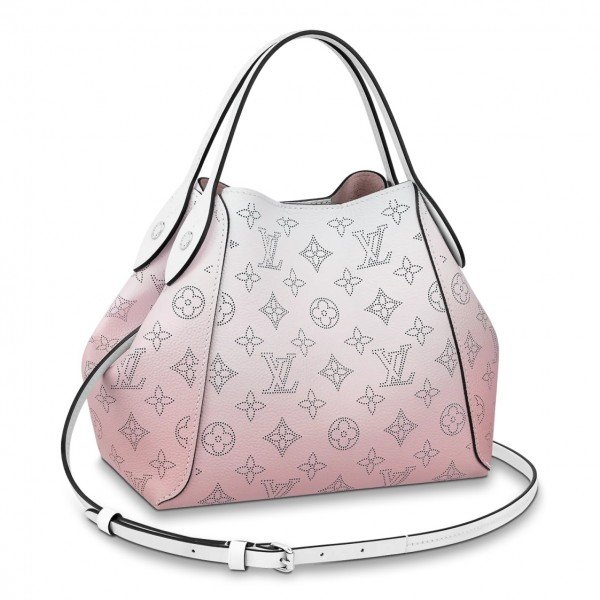 Replica Louis Vuitton Hina PM Bag Gradient Pink Mahina Leather M57858  BLV246 for Sale
