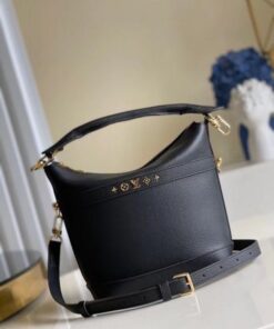 Replica Louis Vuitton Cruiser PM Bag In Black Leather M57934 BLV726 2