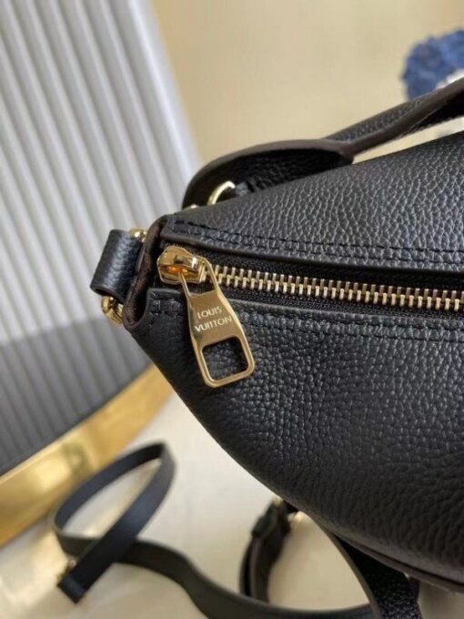 Replica Louis Vuitton Cruiser PM Bag In Black Leather M57934 BLV726 8
