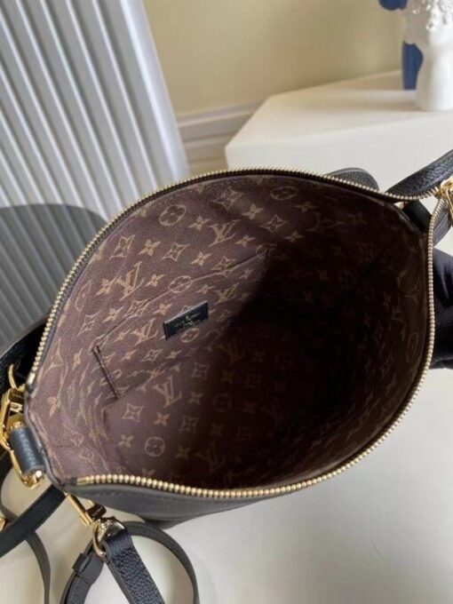 Replica Louis Vuitton Cruiser PM Bag In Black Leather M57934 BLV726 9