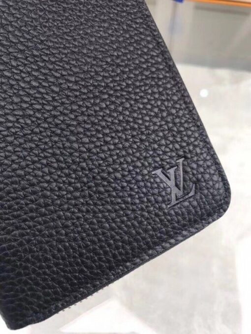 Replica Louis Vuitton Zippy Wallet Vertical Taurillon Leather M58412 BLV1086 3