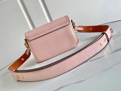 Replica Louis Vuitton Pink Lockme Tender Bag M58555 BLV712 3