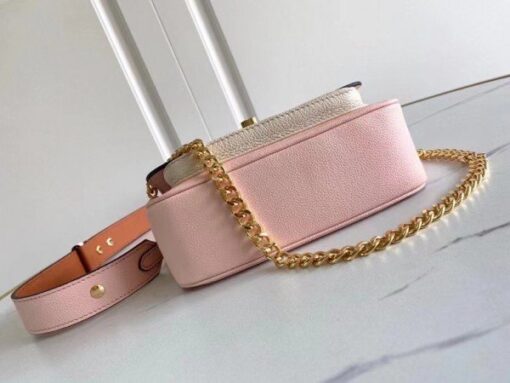 Replica Louis Vuitton Pink Lockme Tender Bag M58555 BLV712 4