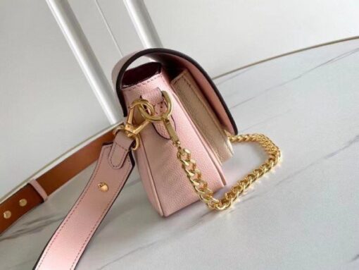 Replica Louis Vuitton Pink Lockme Tender Bag M58555 BLV712 6