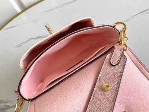 Replica Louis Vuitton Pink Lockme Tender Bag M58555 BLV712 9