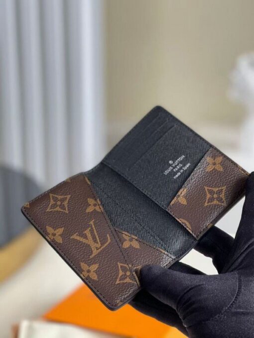 Replica Louis Vuitton Pocket Organizer Monogram Macassar M60111 BLV1095 5