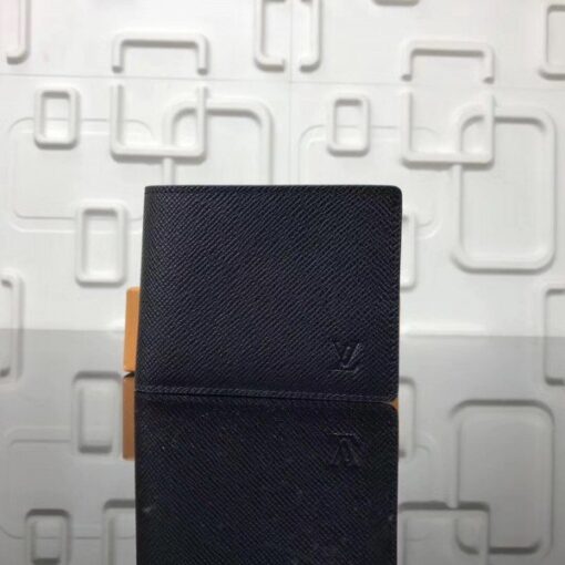 Replica Louis Vuitton Amerigo Wallet Taiga Leather M62045 BLV1077 2