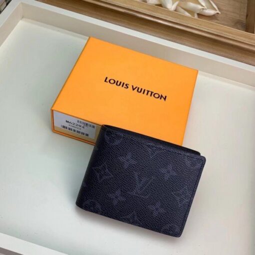 Replica Louis Vuitton Slender Wallet Monogram Eclipse M62294 BLV1099 2