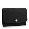 Replica Louis Vuitton Iris Compact Wallet Mahina Leather M62542 BLV965 10