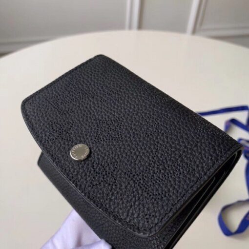 Replica Louis Vuitton Iris Compact Wallet Mahina Leather M62540 BLV964 6