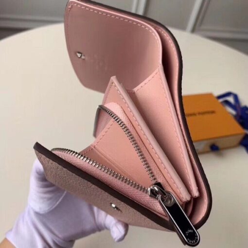 Replica Louis Vuitton Iris Compact Wallet Mahina Leather M62541 BLV963 4