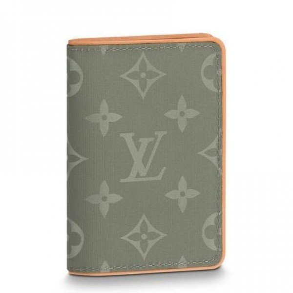Replica Louis Vuitton Pocket Organizer Monogram Titanium M63233