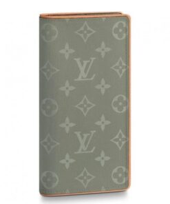 Replica Louis Vuitton Brazza Wallet Monogram Titanium M63236 BLV1118