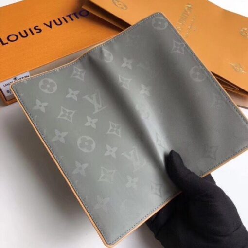 Replica Louis Vuitton Brazza Wallet Monogram Titanium M63236 BLV1118 8