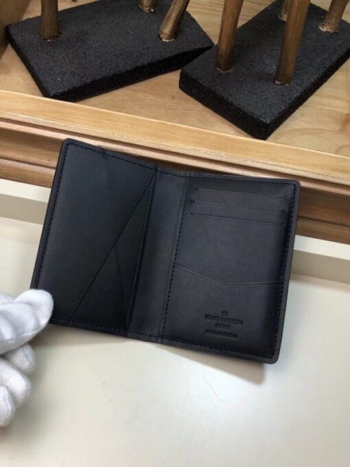 Replica Louis Vuitton Pocket Organizer Dark Infinity Leather M63251 BLV1046 4