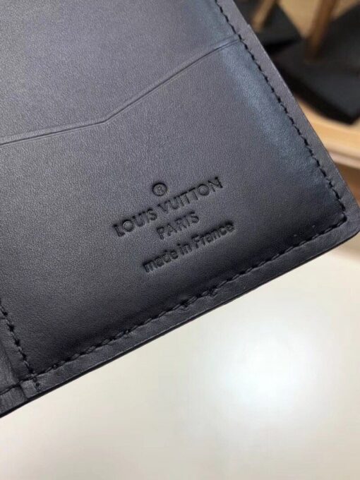 Replica Louis Vuitton Pocket Organizer Dark Infinity Leather M63251 BLV1046 5