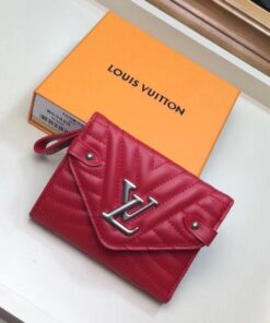 Replica Louis Vuitton Red New Wave Compact Wallet M63428 BLV1014 2