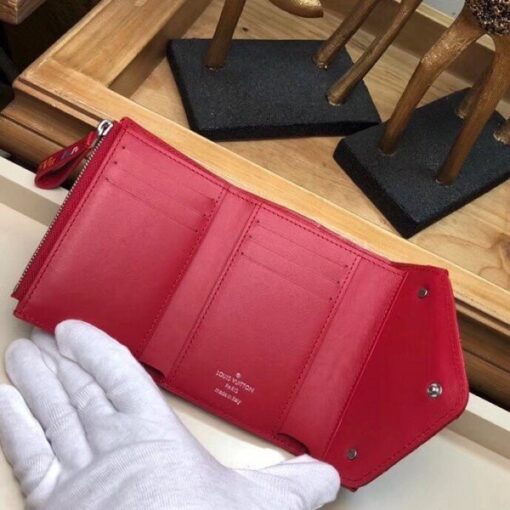 Replica Louis Vuitton Red New Wave Compact Wallet M63428 BLV1014 3