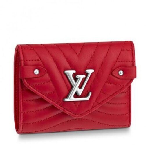 Replica Louis Vuitton Red New Wave Compact Wallet M63428 BLV1014