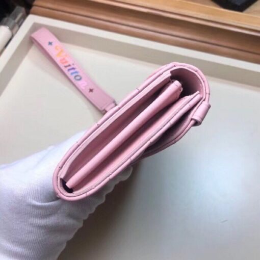 Replica Louis Vuitton Pink New Wave Long Wallet M63729 BLV1010 7