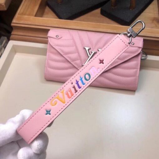 Replica Louis Vuitton Pink New Wave Long Wallet M63729 BLV1010 8