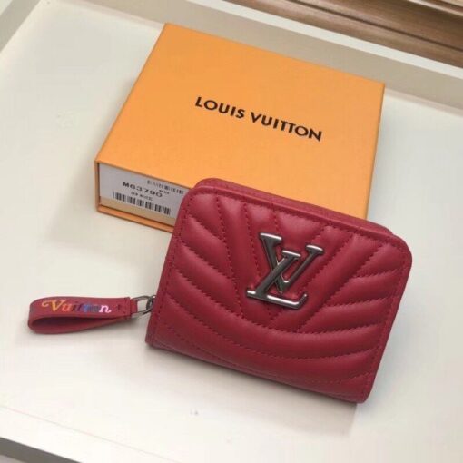 Replica Louis Vuitton Red New Wave Zipped Compact Wallet M63790 BLV1009 2