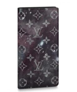 Replica Louis Vuitton Brazza Wallet Monogram Galaxy M63871 BLV1112