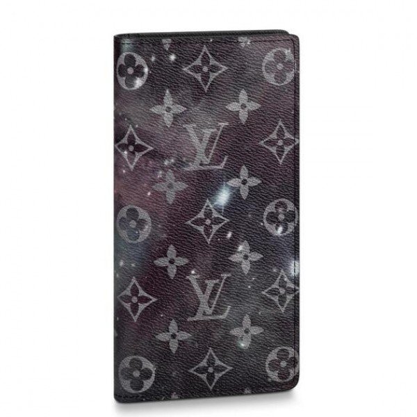 Louis Vuitton Multiple Wallet Monogram Galaxy Black/Grey Multicolor in  Coated Canvas - US