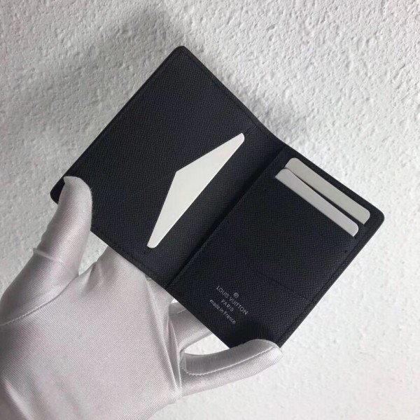 2019 Louis Vuitton Pocket Organizer Monogram Galaxy Black - M63873