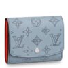 Replica Louis Vuitton Iris Compact Wallet Mahina Leather M62541 BLV963 10