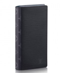 Replica Louis Vuitton Brazza Wallet Epi Monogram Eclipse M67728 BLV1050