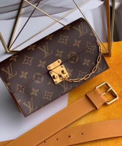 Replica Louis Vuitton S Lock Belt Pouch MM Bag Monogram Canvas M68549 BLV858 2