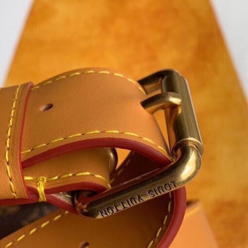 Replica Louis Vuitton S Lock Belt Pouch MM Bag Monogram Canvas M68549 BLV858 9