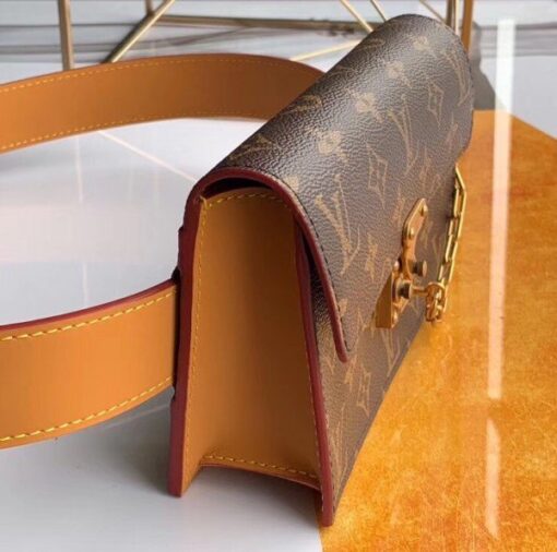 Replica Louis Vuitton S Lock Belt Pouch MM Bag Monogram Canvas M68549 BLV858 10