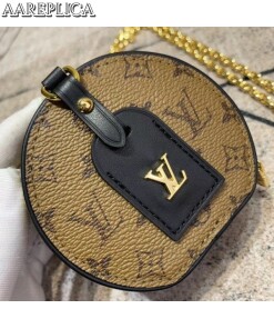 Replica Louis Vuitton Boite Chapeau Necklace Monogram Reverse M68577 BLV295 2
