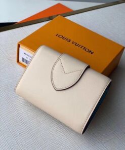 Replica Louis Vuitton Cream LV Pont 9 Compact Wallet M69176 BLV1006 2