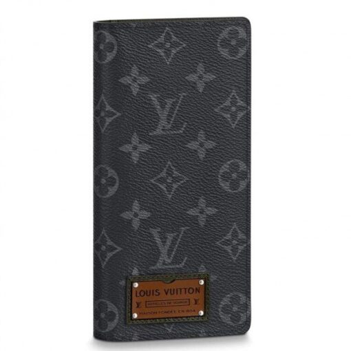 Replica Louis Vuitton Brazza Wallet Monogram Eclipse M69260 BLV1100