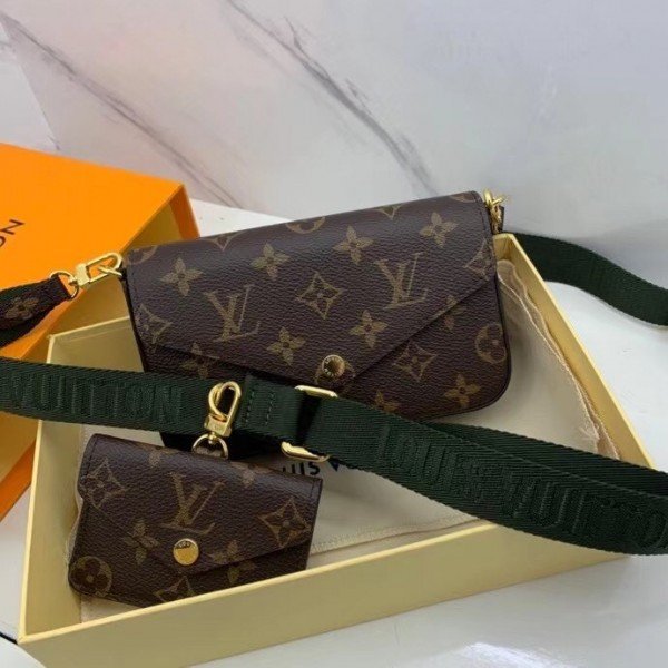 Louis Vuitton, Bags, Authentic Lv Felicie Strap N Go Bag