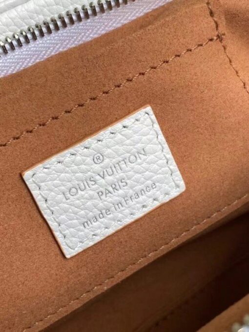 Replica Louis Vuitton Scala Mini Pouch Mahina Leather M80410 BLV249 10
