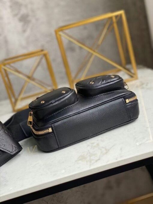 Replica Louis Vuitton Utility Crossbody Bag In Black Leather M80450 BLV716 4