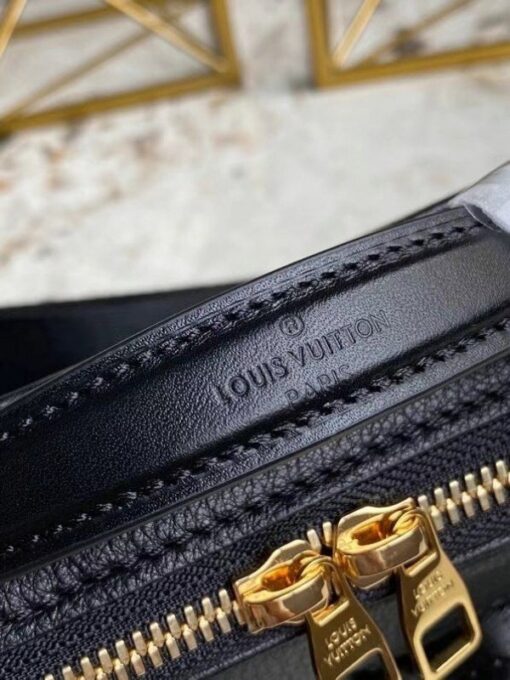 Replica Louis Vuitton Utility Crossbody Bag In Black Leather M80450 BLV716 5