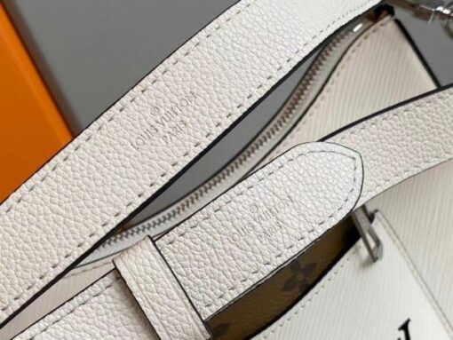 Replica Louis Vuitton White Marelle Bag Epi Leather M80688 BLV165 4