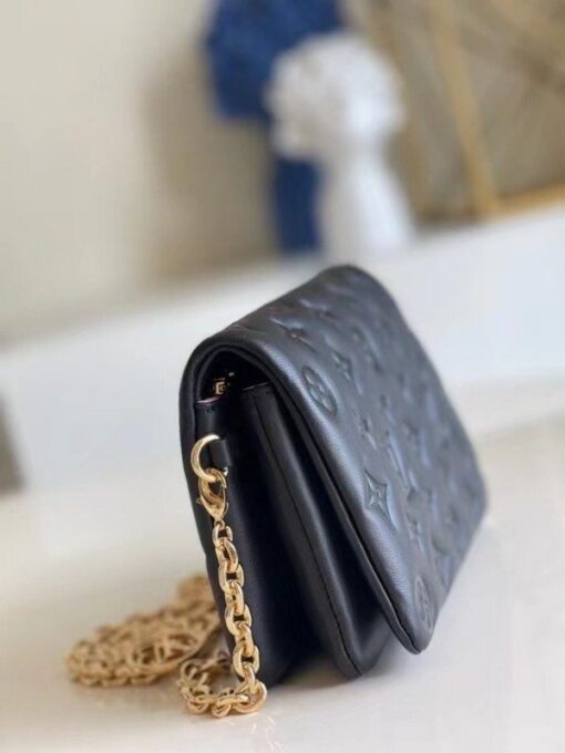 Replica Louis Vuitton Black Coussin Pochette Bag M80742 BLV703 4