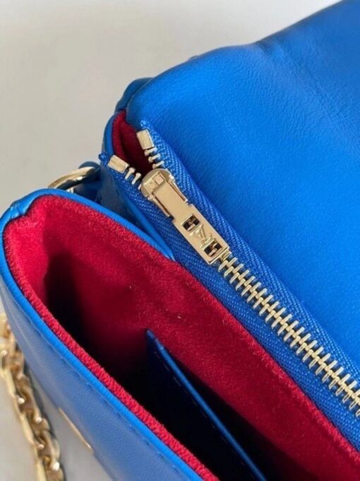 Replica Louis Vuitton Blue Coussin Pochette Bag M80743 BLV708 9