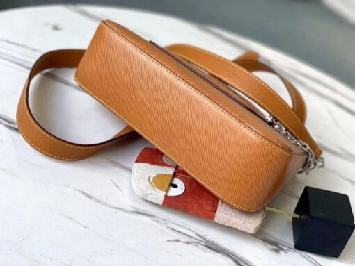 Replica Louis Vuitton Brown Marelle Bag Epi Leather M80794 BLV180 5
