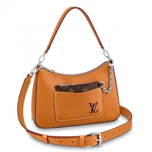 Replica Louis Vuitton Brown Marelle Bag Epi Leather M80794 BLV180