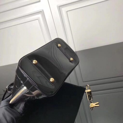 Replica Louis Vuitton Alma PM Bag Monogram Vernis M90185 BLV611 6